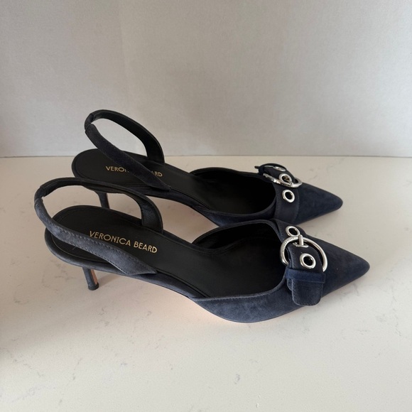 New Veronica Beard Roxy Sling Back Pointed Toe pump Size: 6 - Picture 3 of 9